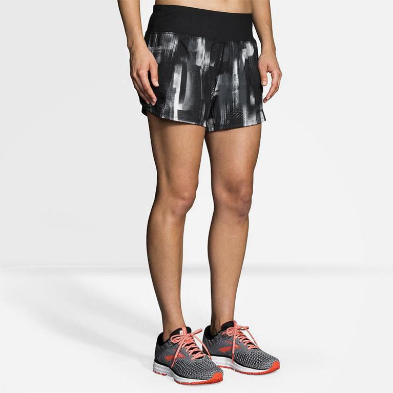 Brooks Chaser 5 Womens Running Shorts Ireland Grey (SQOU-10864)